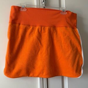 Aerie Orange  Mini Skirt for Athletic Occasions